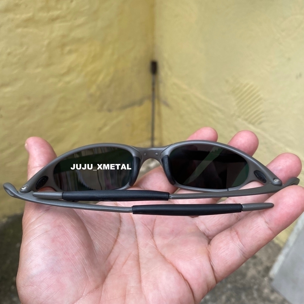Oculos Oakley Juliet XMETAL LENTES AZUL UNISSEX TOP QUALIDADE