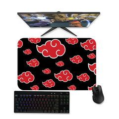 Mouse pad gamer Naruto Akatsuki Nuvens 1 - Mousepad 90x40 80x40 60x40 70x30 na internet