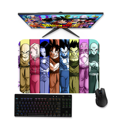 Mouse pad gamer Dragon Ball - Personagens 1 - Mousepad 90x40 80x40 60x40 70x30 na internet