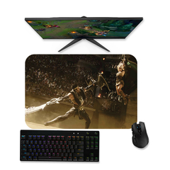 Mouse pad gamer Lol Draven x Riven 1 - Mousepad League of legends 90x40 80x40 60x40 70x30 na internet