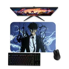 Mouse pad gamer Solo Leveling Jin Woo 5 - Mousepad 90x40 80x40 60x40 70x30 na internet