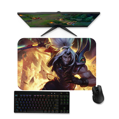 Mouse pad gamer Lol Skin Yasuo Odisséia 1 - Mousepad League of legends 90x40 80x40 60x40 70x30 na internet