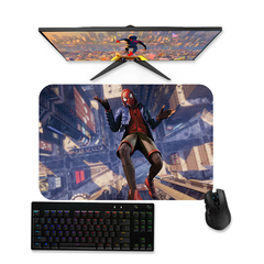 Mouse pad gamer Homem aranha Miles Morales Aranhaverso 3 - Mousepad 90x40 80x40 60x40 70x30 na internet