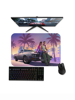 Mouse pad gamer GTA 6 VI - Mousepad 90x40 80x40 60x40 70x30 na internet