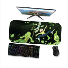 Mouse pad gamer Rick e Morty - OP6 90x40 80x40 60x40 70x30 - loja online