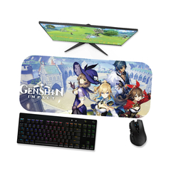 Mouse pad gamer Genshin Impact 1 - Mousepad 90x40 80x40 60x40 70x30 - RAIKG Store