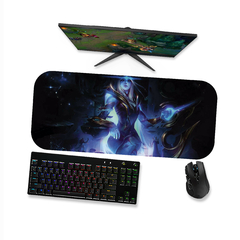 Mouse pad gamer Lol Skin Ashe estrela negra 1 - Mousepad League of legends 90x40 80x40 60x40 70x30 - RAIKG Store