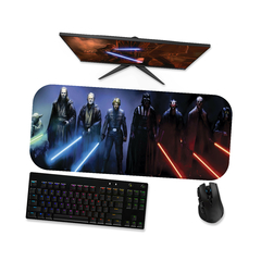 Mouse pad gamer Star wars Jedi vs sith 1 - Mousepad 90x40 80x40 60x40 70x30 - RAIKG Store