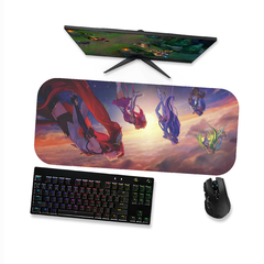 Mouse pad gamer Lol Skin Guardiãs estelares 1 - Mousepad Lux Poppy Lulu Jinx Janna League of legends 90x40 80x40 60x40 70x30 - RAIKG Store