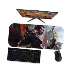 Mouse pad gamer Wow Sylvana 2 - Mousepad World of warcraft 90x40 80x40 60x40 70x30 - RAIKG Store