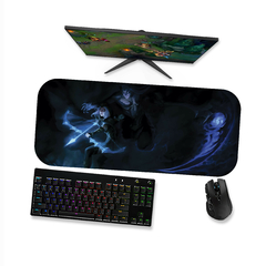 Mouse pad gamer Lol Ashe e Kayn 1 - Mousepad League of legends 90x40 80x40 60x40 70x30 - RAIKG Store