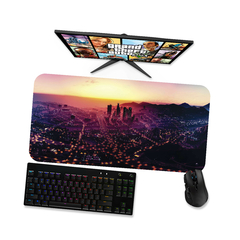 Mouse pad gamer GTA V Cenário 4 - Mousepad GTA 5 90x40 80x40 60x40 70x30 - loja online