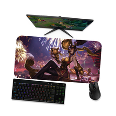 Mouse pad gamer Lol Skin Vayne Fogos de artifício 1 - Mousepad League of legends 90x40 80x40 60x40 70x30 - loja online