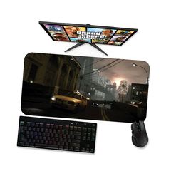 Mouse pad gamer GTA V Cenário 8 - Mousepad GTA 5 90x40 80x40 60x40 70x30 - loja online