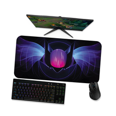 Mouse pad gamer Lol Skin Sona DJ 2 - Mousepad League of legends 90x40 80x40 60x40 70x30 - loja online