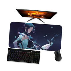 Mouse pad gamer Demon Slayer Kimetsu no Yaiba Shinobu Kocho 1 - Mousepad 90x40 80x40 60x40 70x30 - loja online