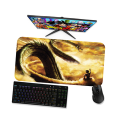 Mouse pad gamer Dragon Ball - Shenlong 2 - Mousepad 90x40 80x40 60x40 70x30 - loja online