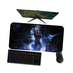 Mouse pad gamer Lol Skin Ashe estrela negra 1 - Mousepad League of legends 90x40 80x40 60x40 70x30 - loja online