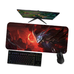 Mouse pad gamer Lol Skin Yasuo Lua sangrenta 1 - Mousepad League of legends 90x40 80x40 60x40 70x30