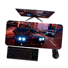 Mouse pad gamer GTA 5 Cenário 2 - Mousepad GTA 5 90x40 80x40 60x40 70x30