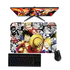 Mouse pad gamer One piece Luffy Mangá 1 - Mousepad onepiece 90x40 80x40 60x40 70x30 na internet