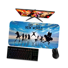 Mouse pad gamer One piece 2 - Mousepad onepiece 90x40 80x40 60x40 70x30 - loja online