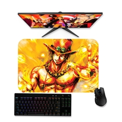 Mouse pad gamer One piece Ace 3 - Mousepad onepiece 90x40 80x40 60x40 70x30 - loja online