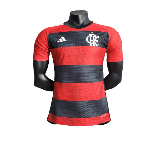 Camisa Flamengo Preta e Vermelha Home 2023/2024 – Todos os