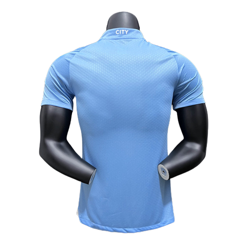 Camisa Manchester City 23/24 Versão Jogador Pré-Jogo - Azul - Imports do  vale