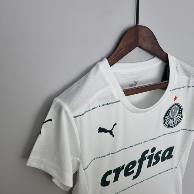 Camisa Palmeiras Feminina 2022-23 II Branca Puma