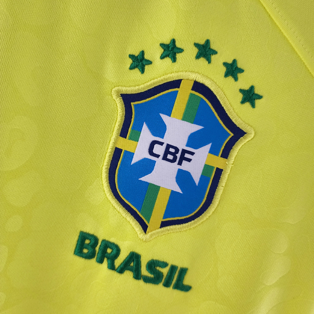 Camisa Seleção Brasil 2022-23 Feminina Amarela Nike