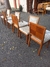Conjunto de 6 Cadeiras em Madeira