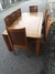 Mesa de Jantar com 8 Cadeiras - Madeira - Quase Tudo Móveis