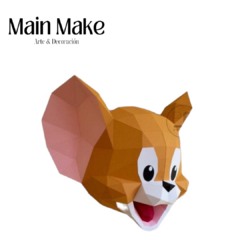 CABEZA DE TOM & JERRY ORIGAMI en internet