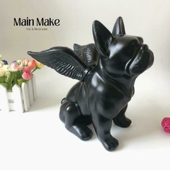 Bulldog Deco con alas - comprar online