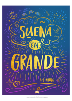 SUEÑA EN GRANDE (POSTER EN PDF) en internet