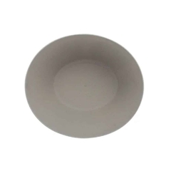 Bowl Oval de Bambu e PP Cinza 24,5cm - comprar online