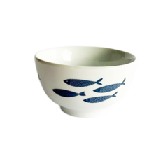 Bowl Porcelana Peixes 400ml