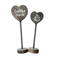 Placa de Madeira Coffee P - comprar online