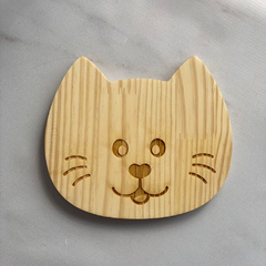 Tábua Para Servir Aperitivo Em formato De Gatinho 16cm - comprar online