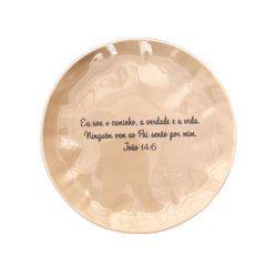 Prato Sobremesa Porcelana Joao 14 21cm