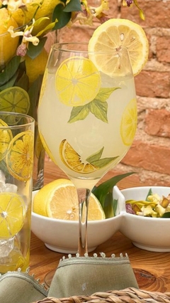 Taça Água Limão Siciliano