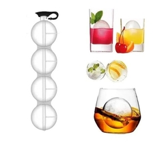 Forma p/ Gelo Bola Esfera para Bebidas e Drinks 250ml - comprar online