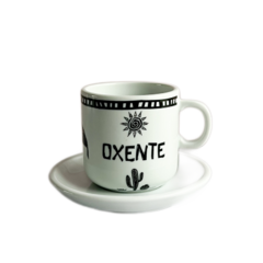 Xícara de chá em Porcelana Junina Oxente 200ml - comprar online