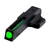 Conjunto de Mira (alça/maça) Truglo TFO Tritium/Fibra Óptica para Smith & Wesson M&P Series - TG131MPTP