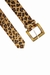 Cinto Animal Print Fivela Quadrada - comprar online