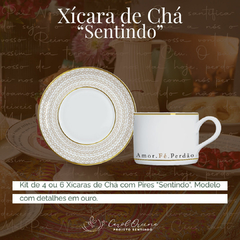 Xícaras de Chá - Kit com 6 Peças - comprar online