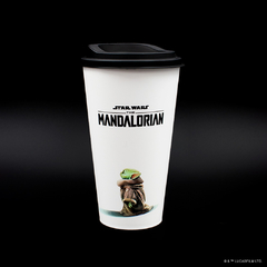 Vaso Tapa Café - The Mandalorian - Grogu & R2-D2 en internet