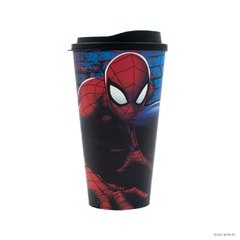 Vaso Tapa Café - Spider-Man Blue