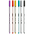 Caneta Brush Pen 68 Brush STABILO 6 Cores - Love Papelaria Criativa